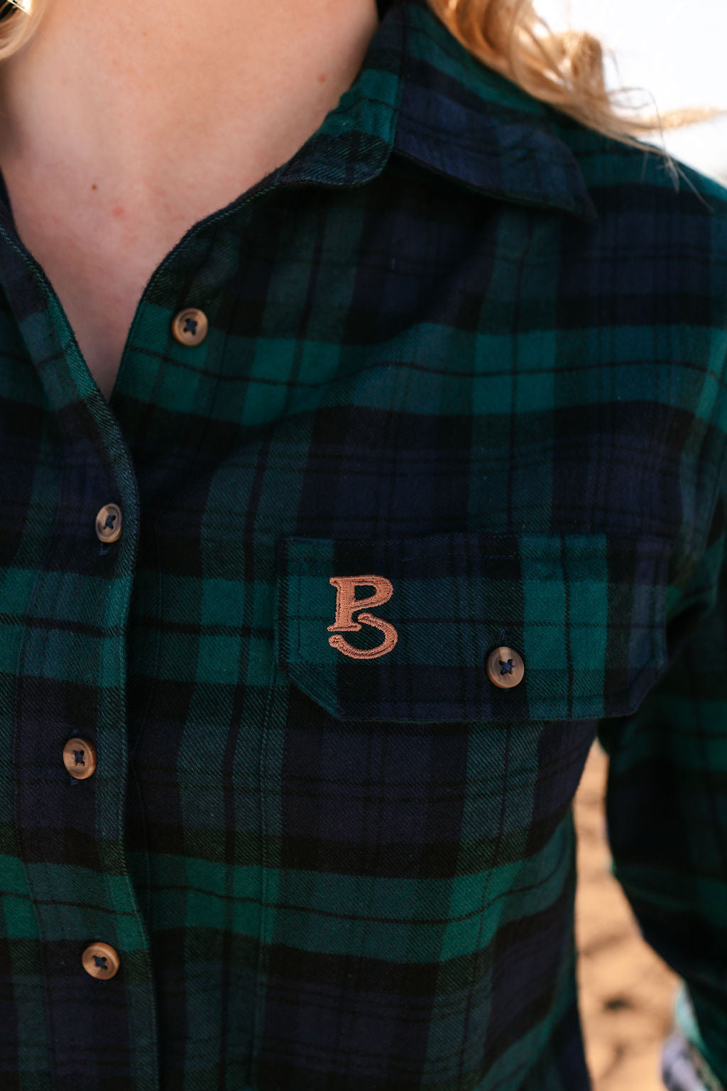 Highlands - Full Button Flannelette Work Shirt