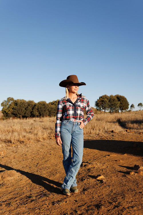 Harvest Moon - Half Button Work Shirt