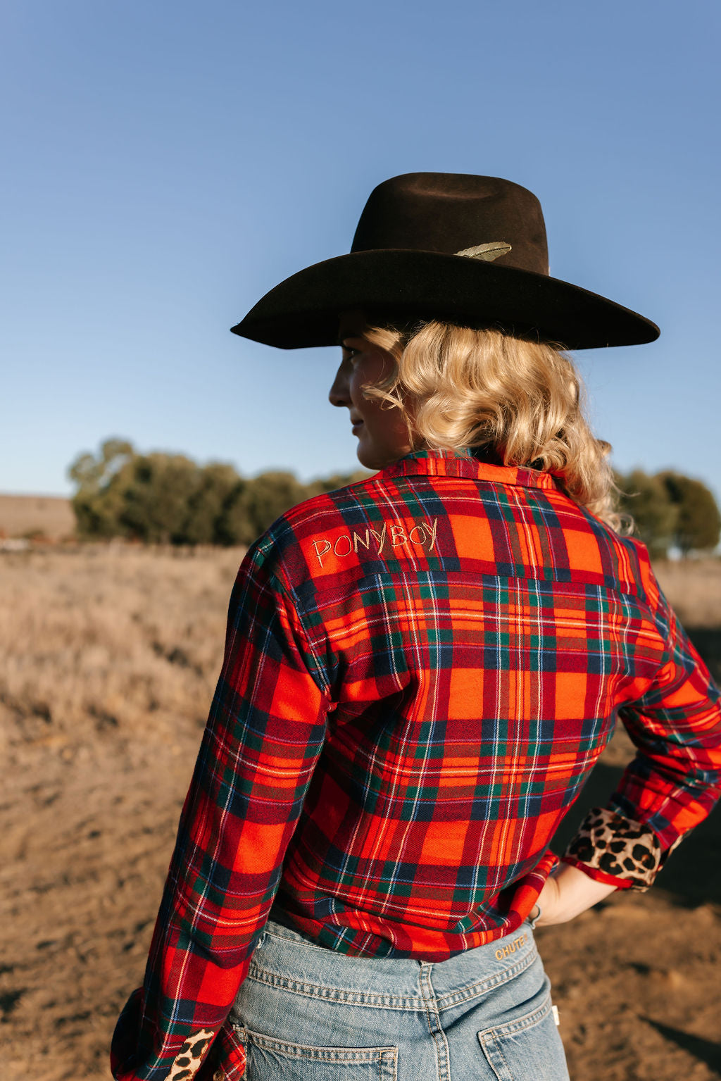 The Stevie - Half Button Flannelette Work Shirt