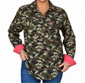 Off Duty - Half Button Cotton Work Shirt