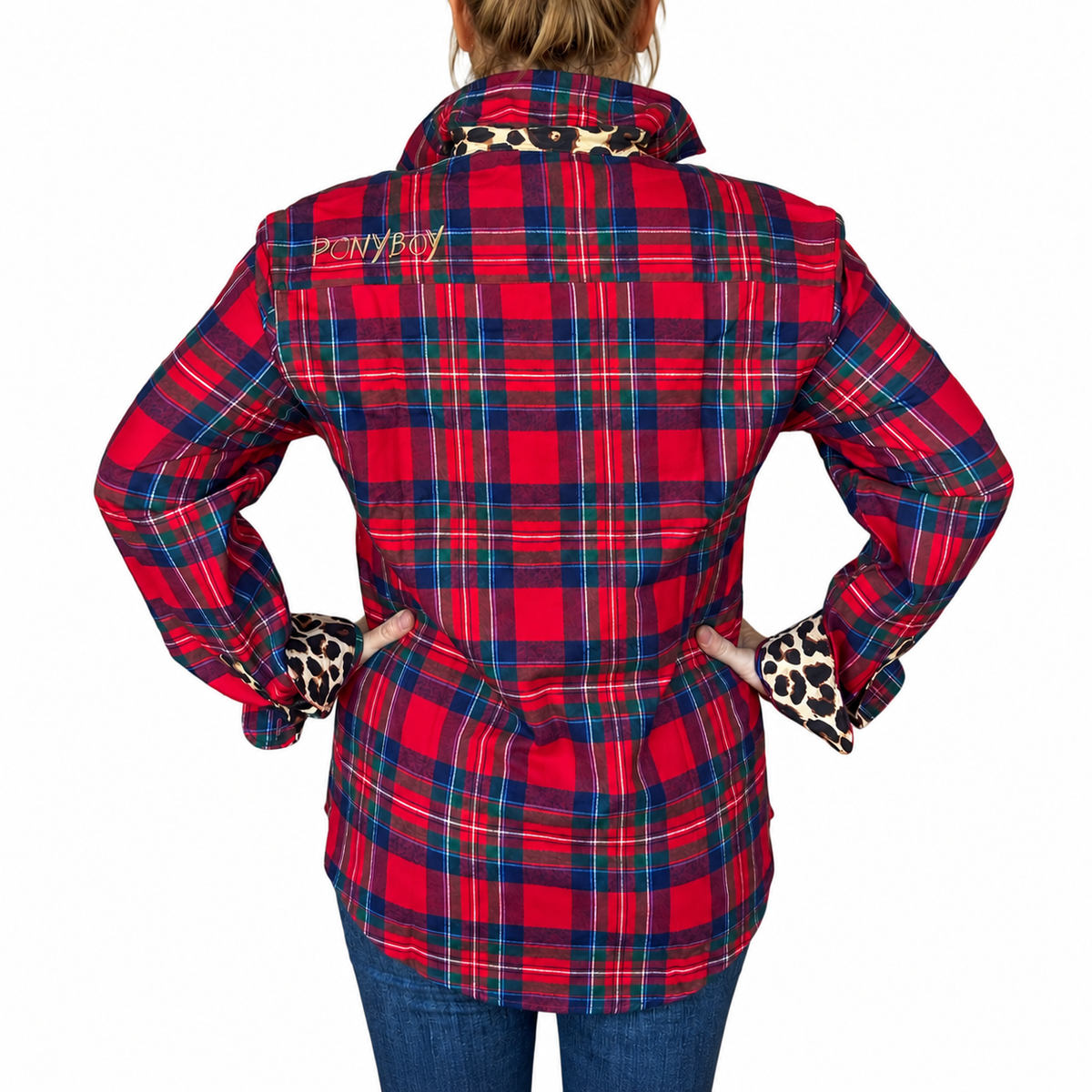 The Stevie - Half Button Flannelette Work Shirt